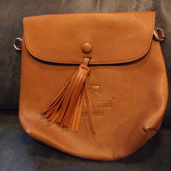 Coach Handbags - COPY - UNIQUE - COACH NEW YORK - LEATHER POUCH